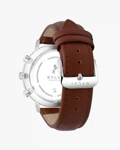 Stylish Gazedoom SilverBrew Leather