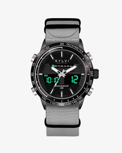 Certified Imperfect Hawk Black Grey Nylon