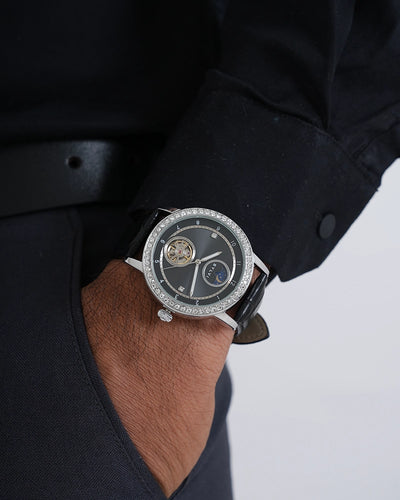 Certified Imperfect MoonStone Black Leather