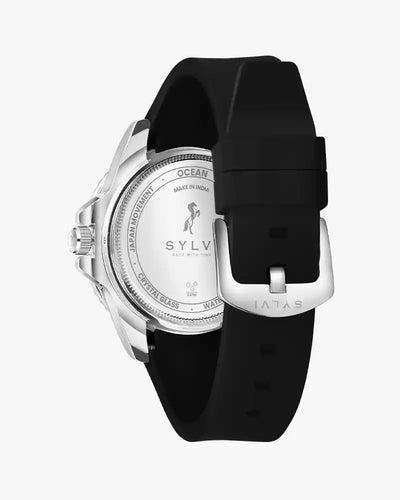 Ocean-Y Black Red Silver