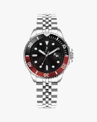 Sylvi Ocean black watch for men stylish wristwatch premium design