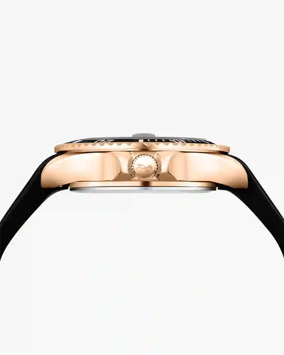 Ocean-X Black Rosegold Silicone