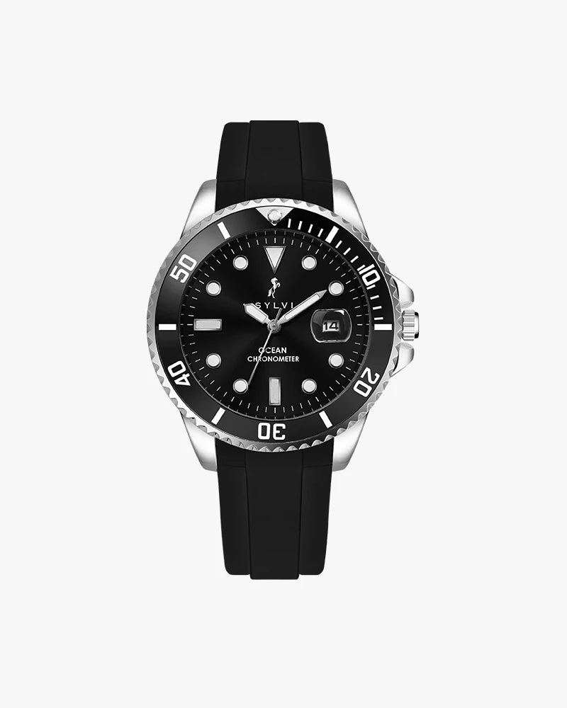 Ocean-X Black Silver