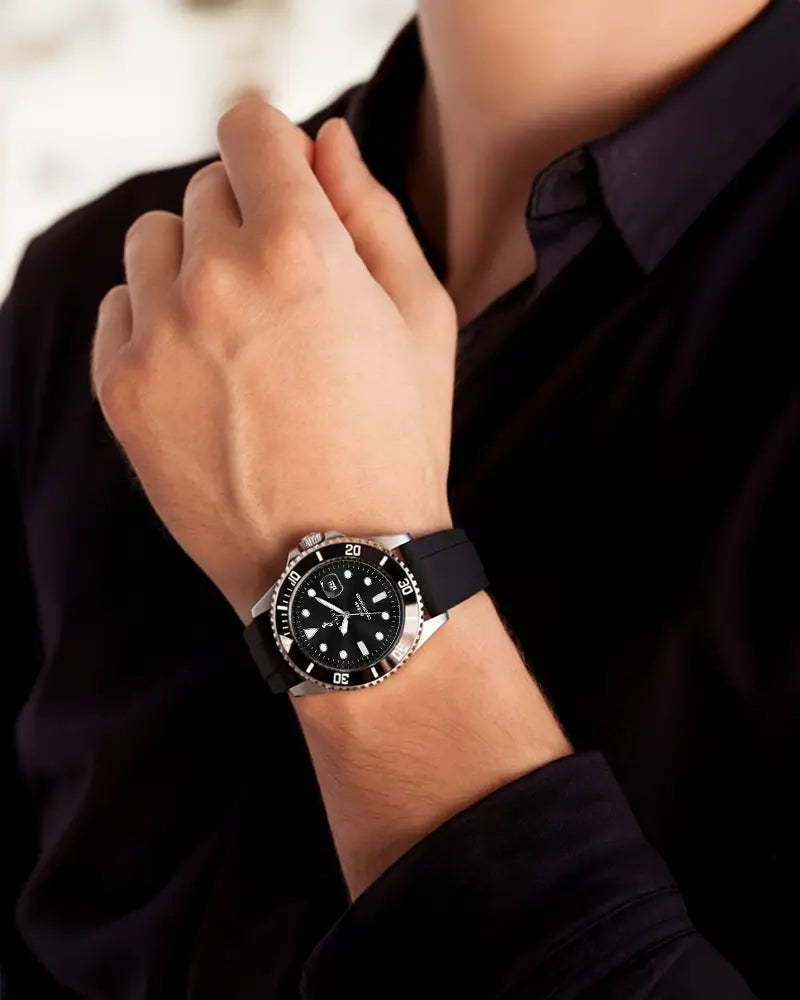 Ocean-X Black Silver