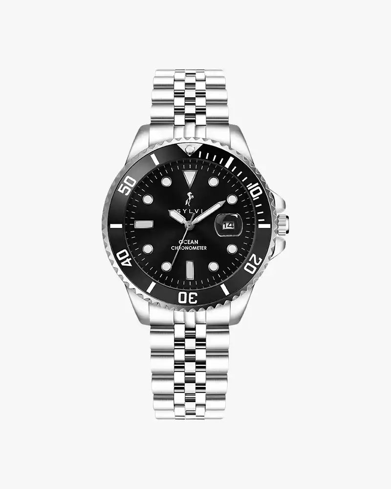 Sylvi Ocean-X Black Silver Steel