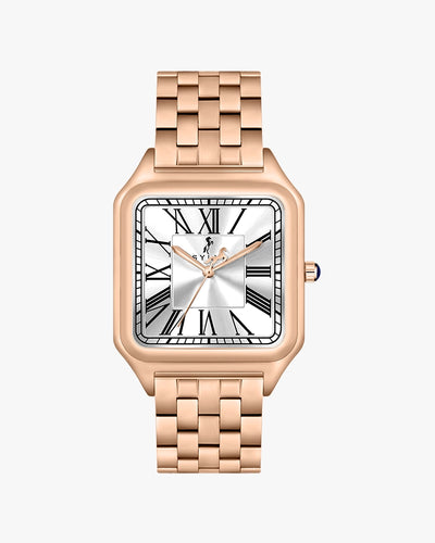 Opus White Rosegold Steel