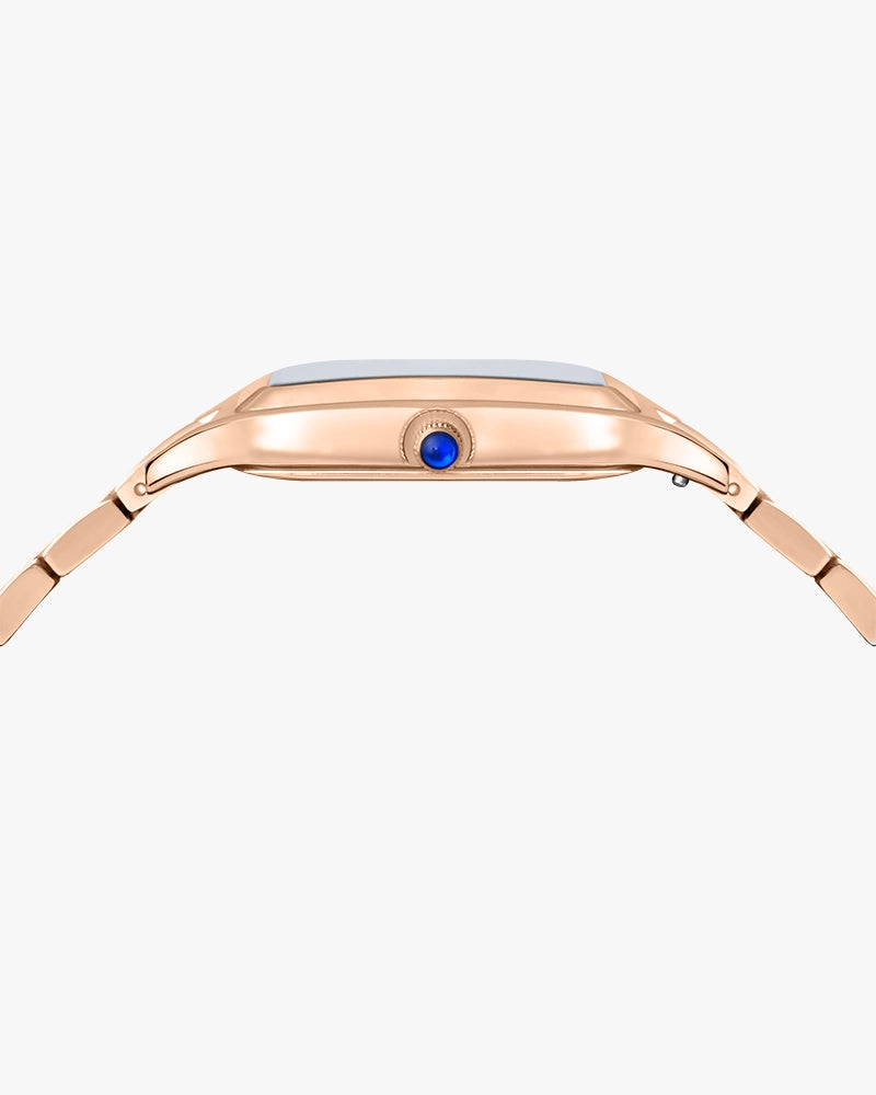 Opus White Rosegold Steel