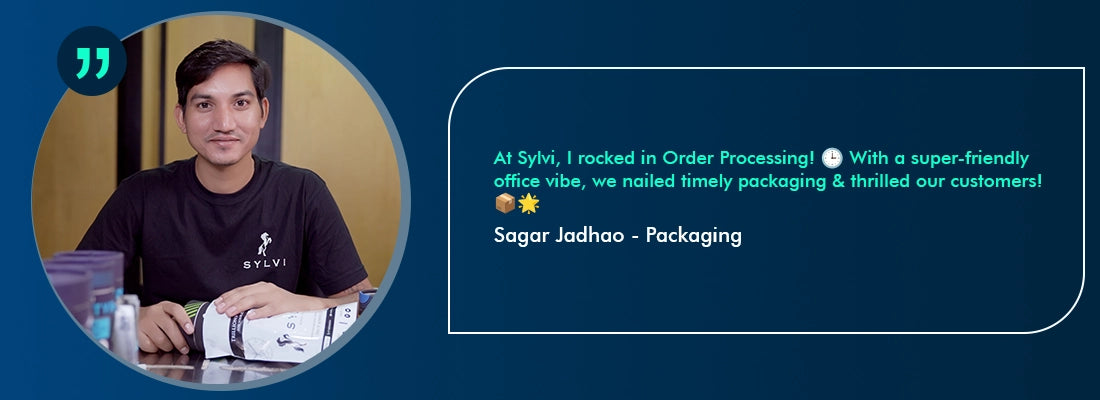 Sylvi Order Processing Employee Review Sagar Jadhao - Career Jobs in Surat