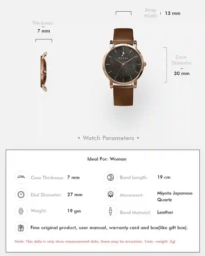 Riva Black Rosebrew Leather