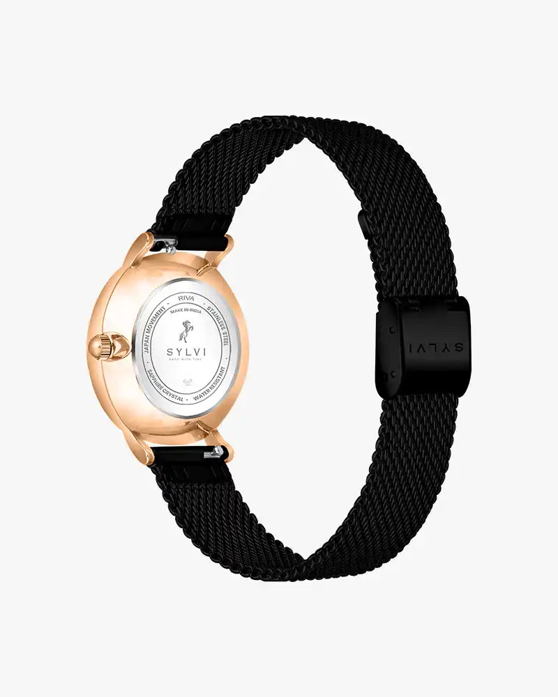 Riva Black Roseluxe Mesh