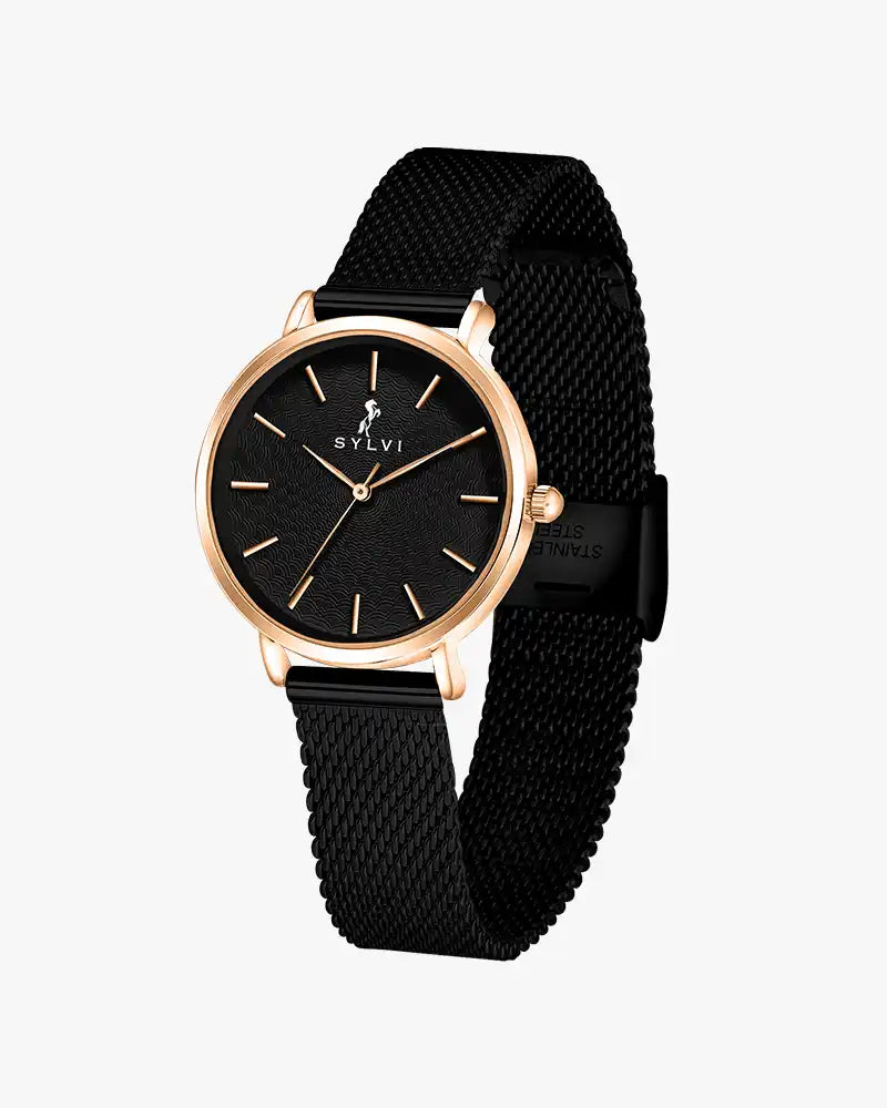 Riva Black Roseluxe Mesh