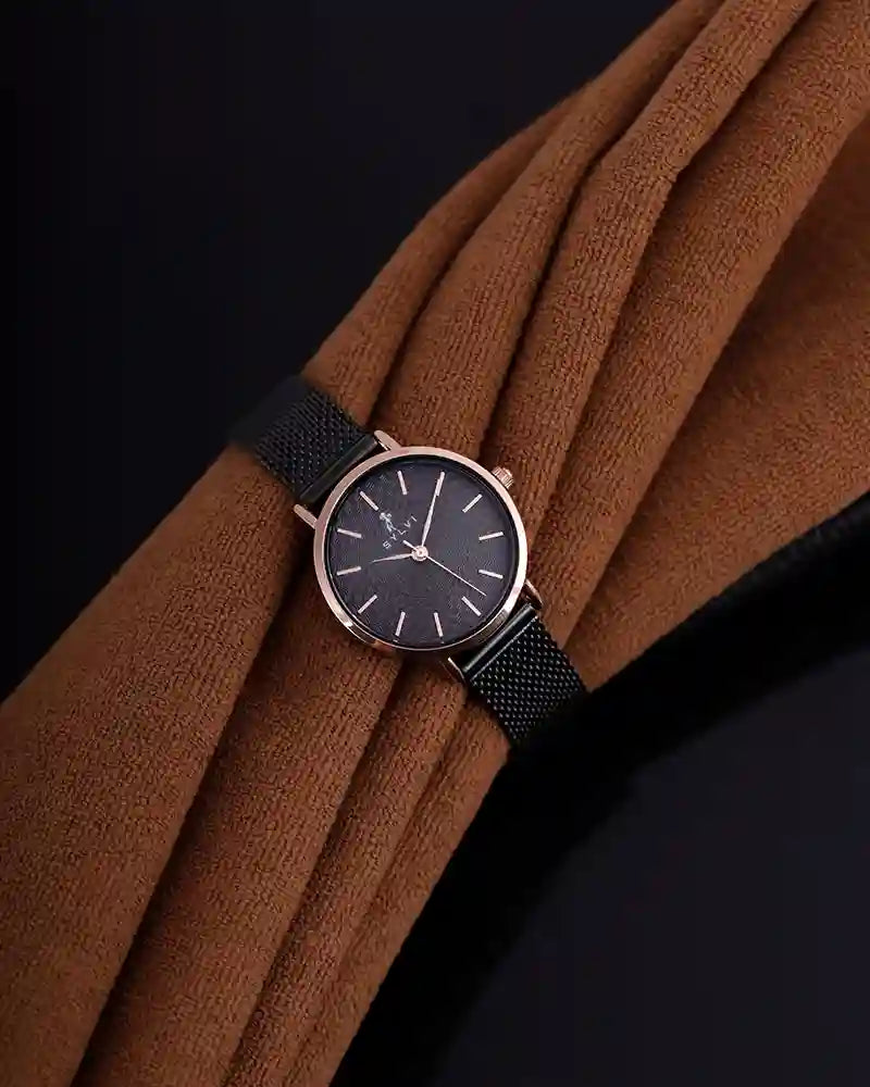 Riva Black Roseluxe Mesh