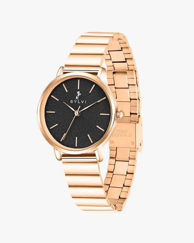 Riva Black Roseluxe Link