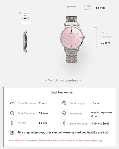 Riva Blush Pink Steel