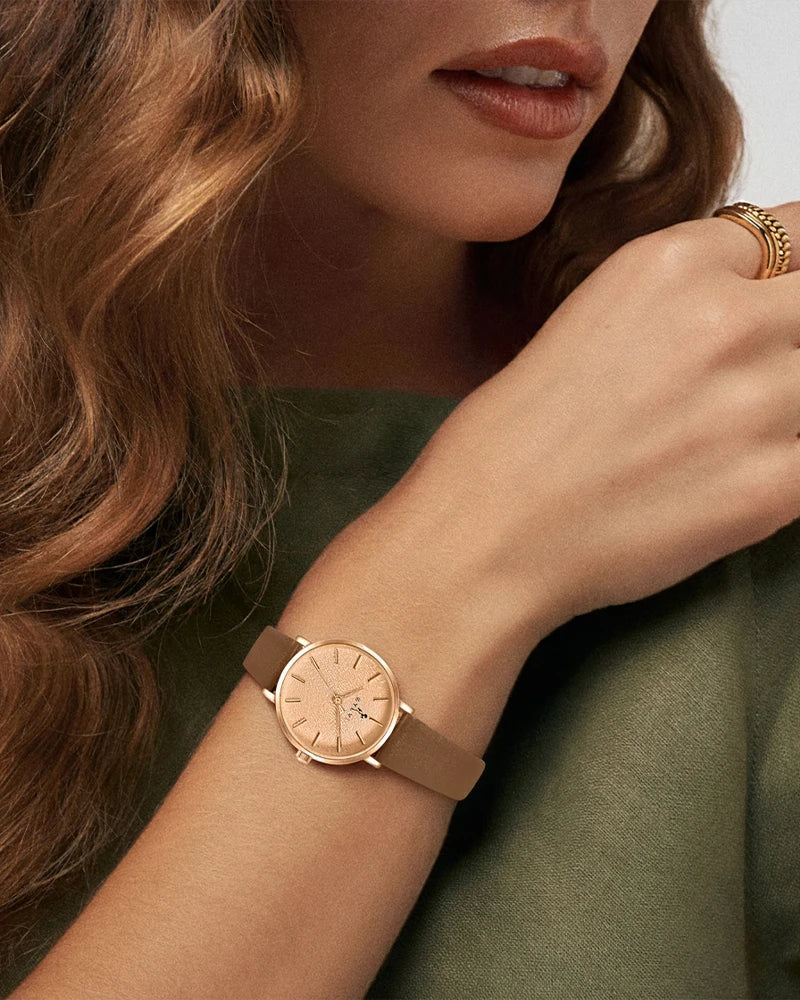 Riva Roseluxe Coffee Leather