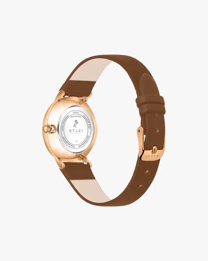 Riva Roseluxe Coffee Leather