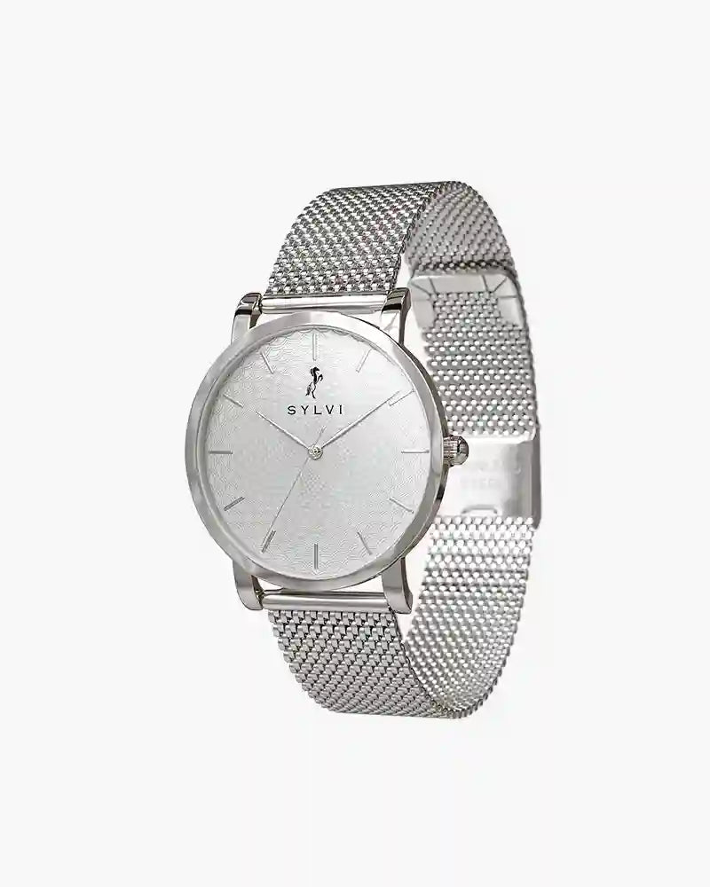 Riva Lunar Silver Mesh