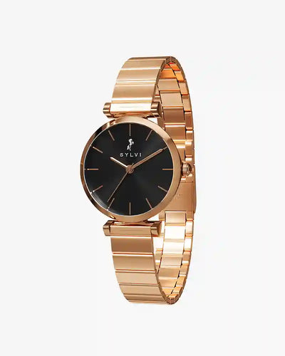 Serene Jet Black Rose Link