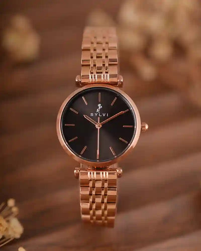 Serene Jet Black Rose Steel