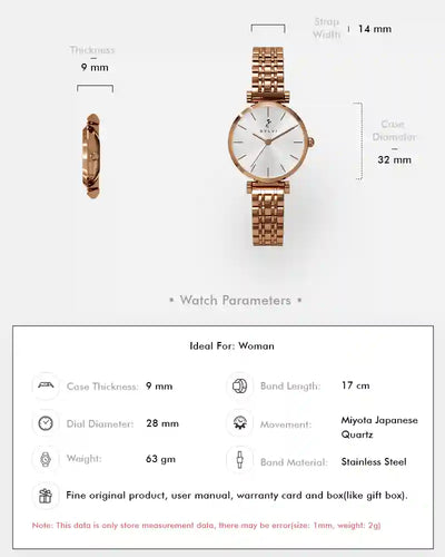 Serene Rosegold Steel