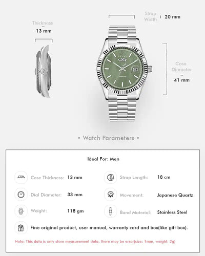 Starboard Green Silver Men
