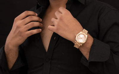 Rose gold Sylvi Starboard Line men's watch model