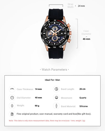Timegrapher Black RG Silicone
