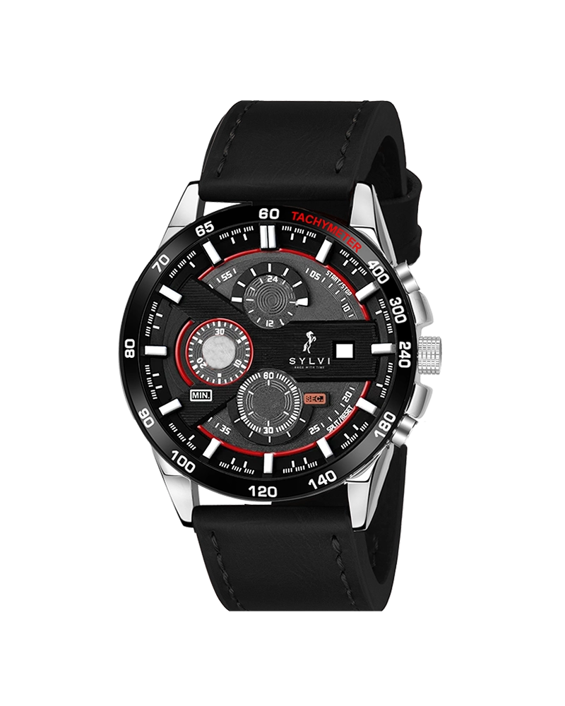 Sylvi_Timegrapher_Red_Dial_Bla
