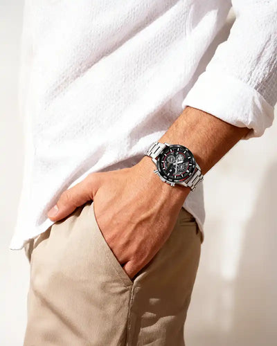 Timegrapher Red SL Steel