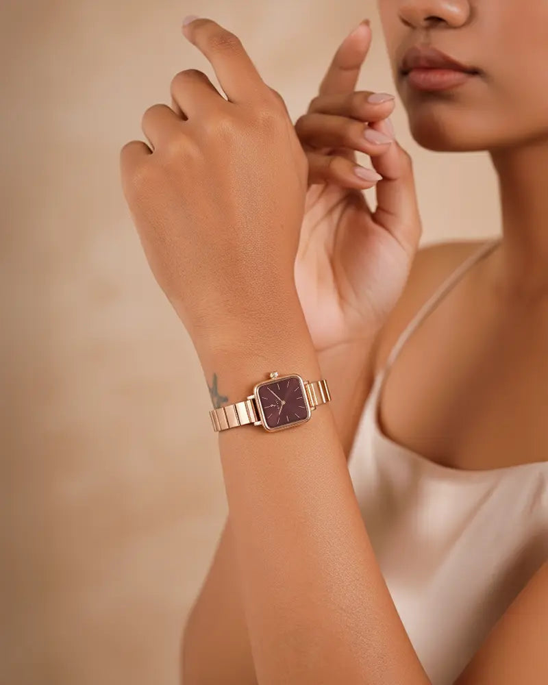 Timeora Coffee Blush Rosegold