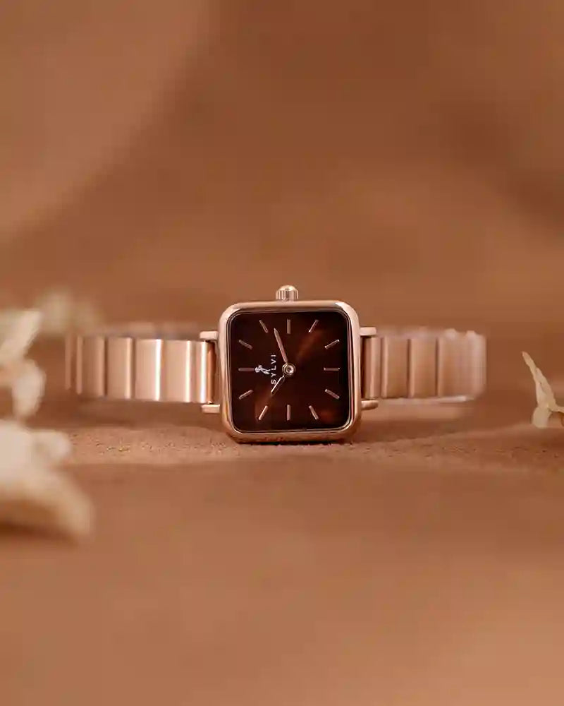 Timeora Coffee Blush Rosegold