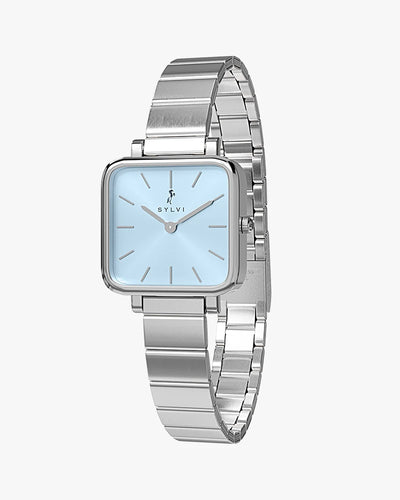 Timeora Ice Blue Silver