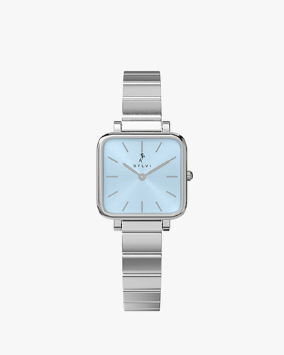 Timeora Ice Blue Silver