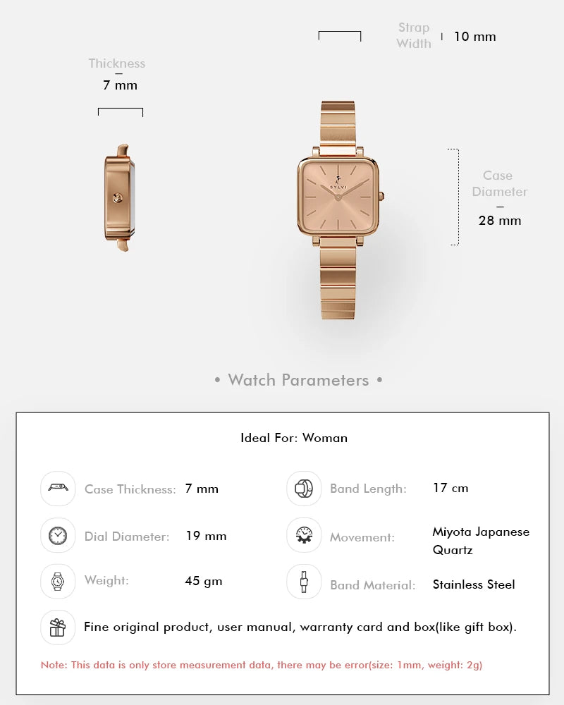 Timeora Luxe Rosegold