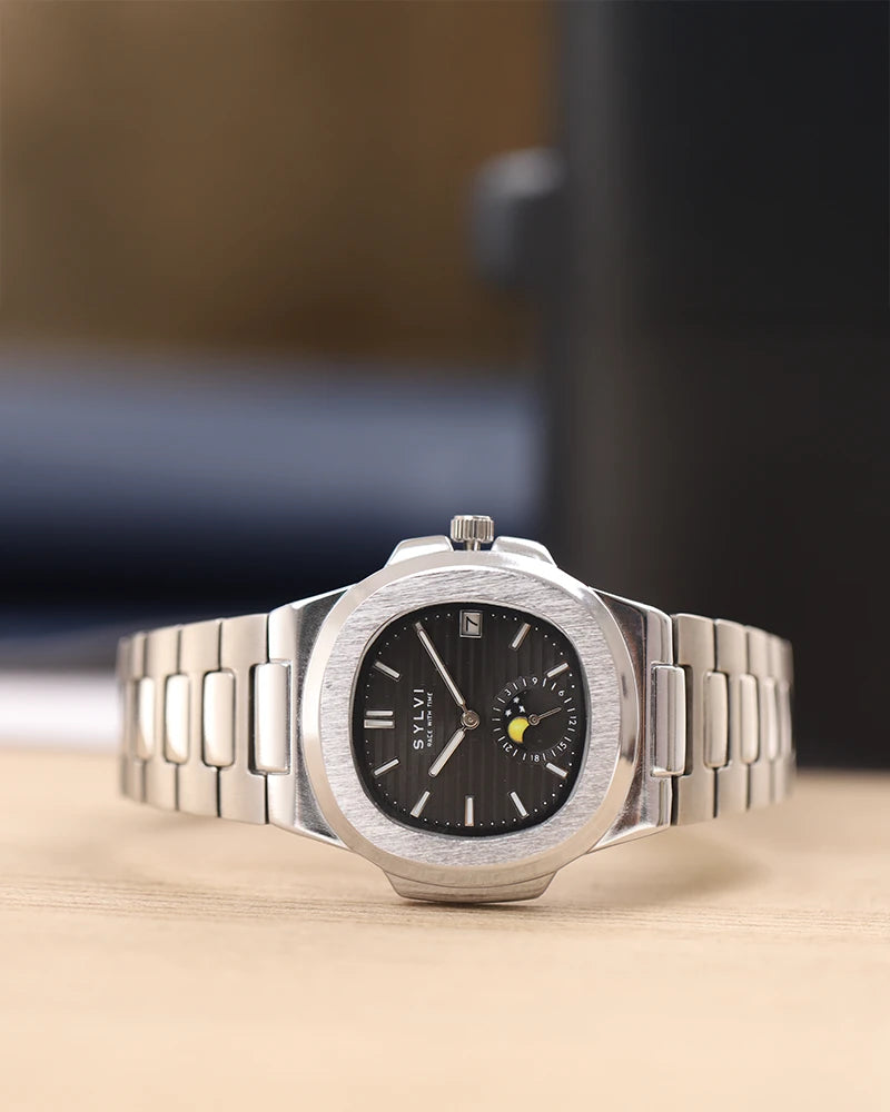 Urbane Moon Black Silver