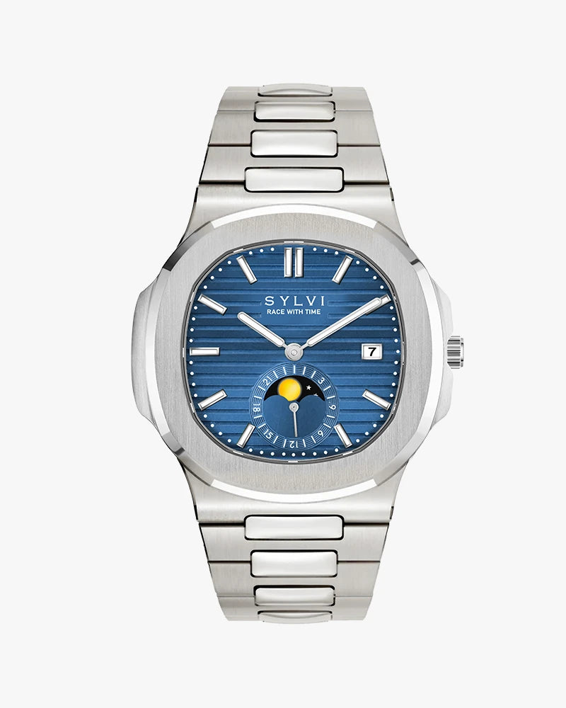 Urbane Moon Blue Silver