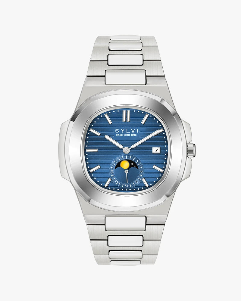 Urbane Moon Blue Silver