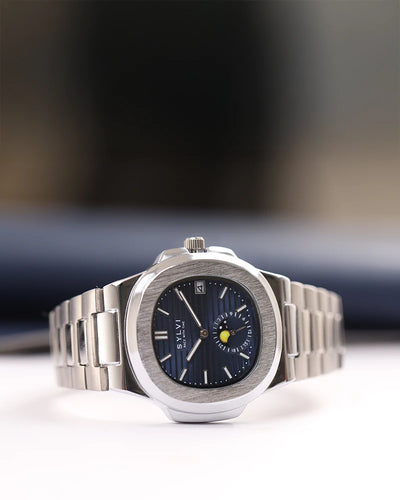Urbane Moon Blue Silver