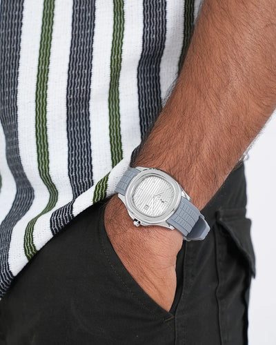 Urbanic Grey Silver Silicone
