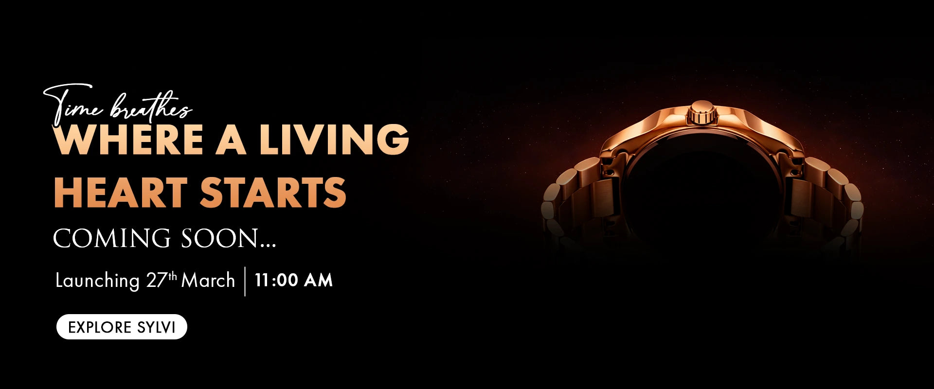 Sylvi Core X watch for men awareness slider luxury design