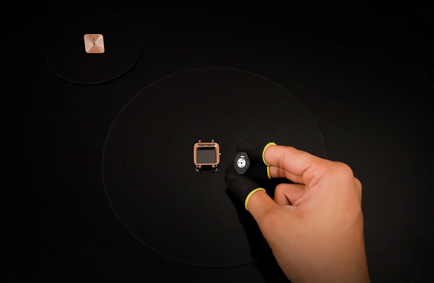 Sylvi Timeora Luxe Rosegold watch movement, offering reliable performance and precision.