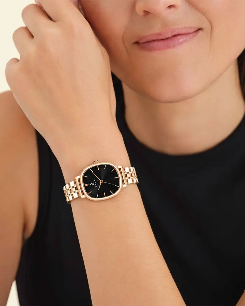 Ellore All Rosegold Steel