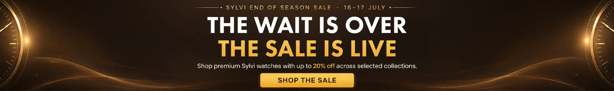 Sylvi End of Season Sale 2026 bar banner