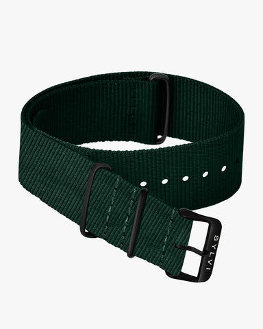 24mm Army Green Nylon Strap