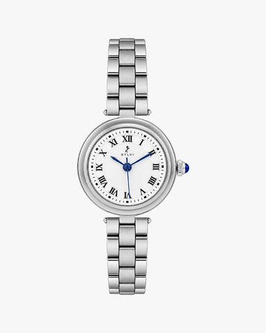Aura White Silver Steel