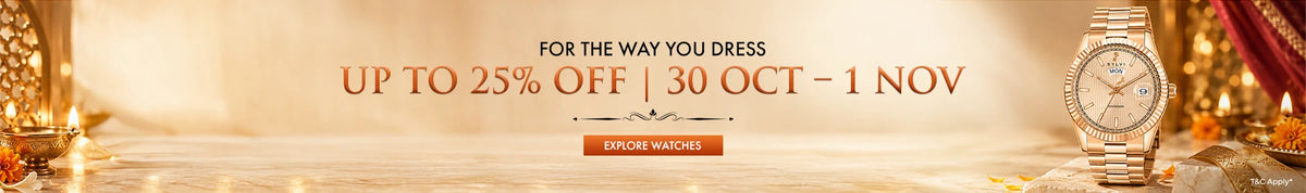 Sylvi Site watch Diwali sale India