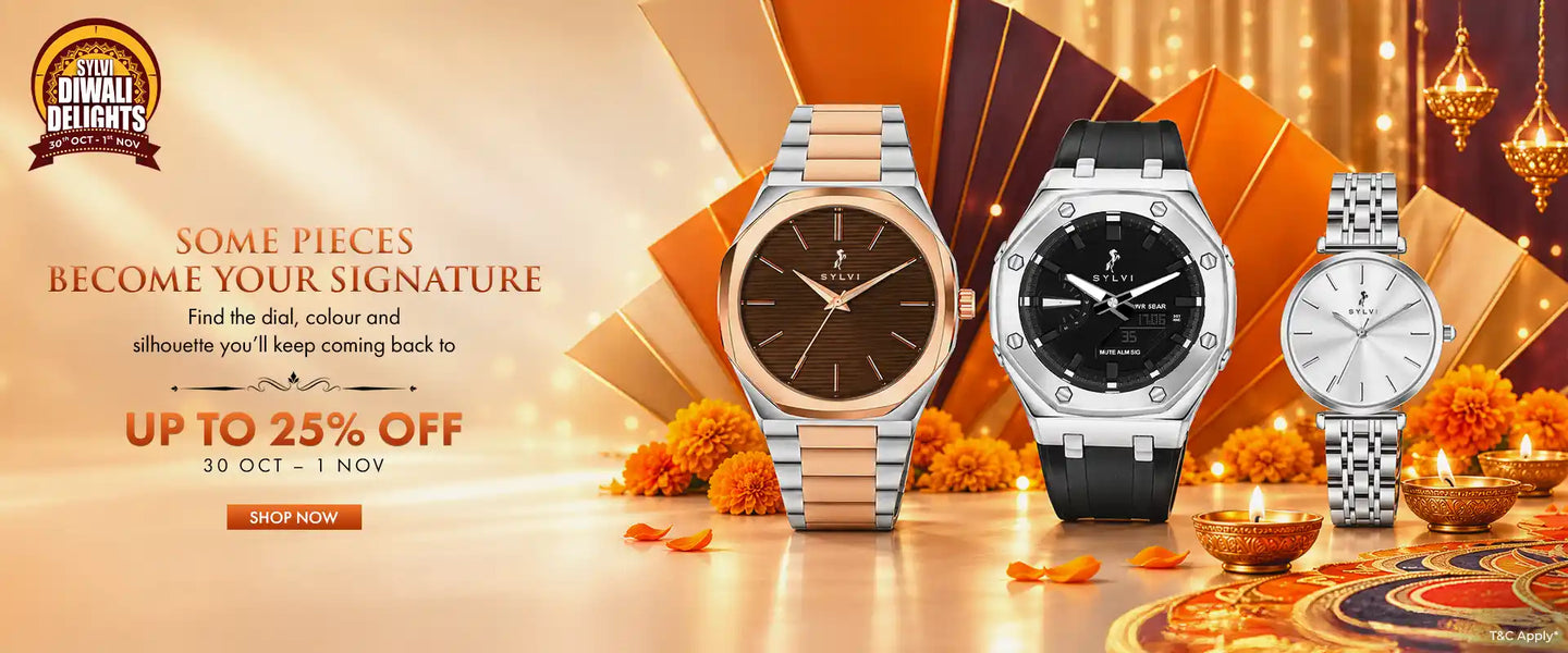 Sylvi Site watch Diwali sale India