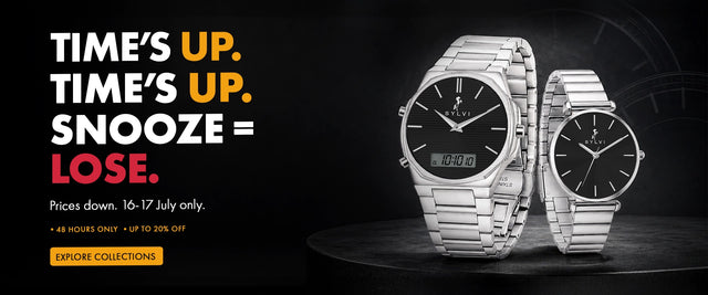 Sylvi couple watches exclusive banner – End of Season Sale 2026