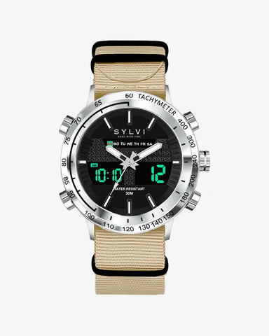 Hawk Silver Khaki Nylon
