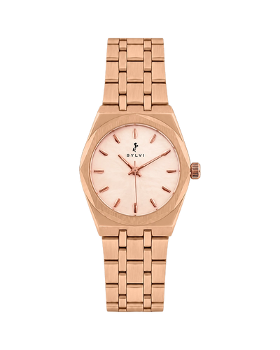 Sylvi Sia all rose gold steel women's watch – special promotion